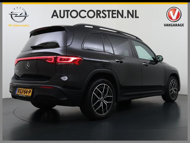 Mercedes-Benz EQB 250 AMG Line 7-Persoons Leder Panoramadak SOH 95% Adap.Cruise Navi Camera Stoelverwarming Pdc Night-pakket Elek.Achterklep Lmv 19" Privacy Glas Led DAB