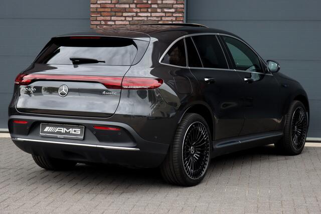 Mercedes-Benz EQC 400 4MATIC AMG Line 80 kWh | Distronic+ | Memory | Stoelventilatie | Schuifdak | HUD | Surround Camera | Trekhaak | Advanced Sound System |
