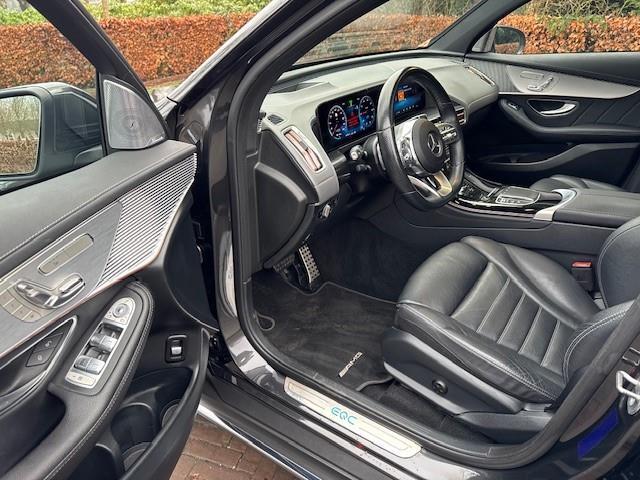 Mercedes-Benz EQC 400 4MATIC 80KWH BUSINESS SOLUTION AMG TREKHAAK/SCHUIF- KANTELDAK/LEER/LED/HUP/360CAM/ACARPLAY/FABRIEKSGARANTIE