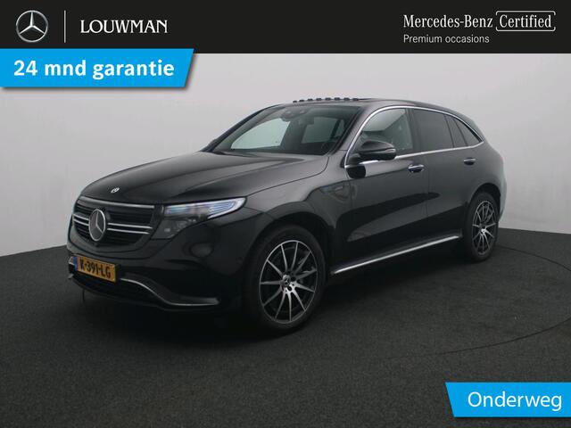 Mercedes-Benz EQC 400 4MATIC Business Solution AMG 80 kWh AMG | Schuif-Kanteldak | Distronic | Burmester® | Head-up display | 360°-Camera | Alarm | MultiBeam Ledkoplampen. Inclusief 24 maanden Mercedes-Benz Certified garantie voor Europa.