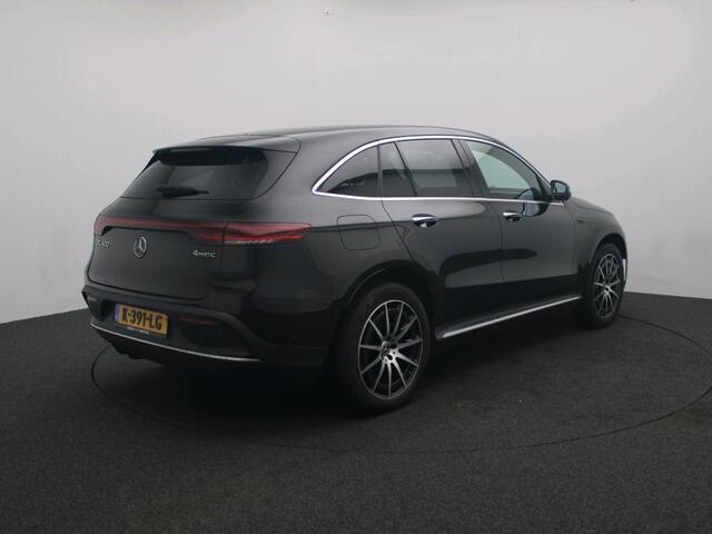 Mercedes-Benz EQC 400 4MATIC Business Solution AMG 80 kWh AMG | Schuif-Kanteldak | Distronic | Burmester® | Head-up display | 360°-Camera | Alarm | MultiBeam Ledkoplampen. Inclusief 24 maanden Mercedes-Benz Certified garantie voor Europa.