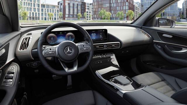 Mercedes-Benz EQC 400 4MATIC Luxury Line 80 kWh | AMG | Trekhaak | Schuif/kanteldak | 19" multispaaks velgen | Multibeam |