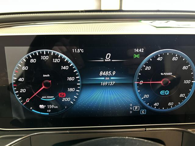 Mercedes-Benz EQC 400 4MATIC Premium 80 kWh | paarse wrap | beige interieur | lichtmetalen velgen