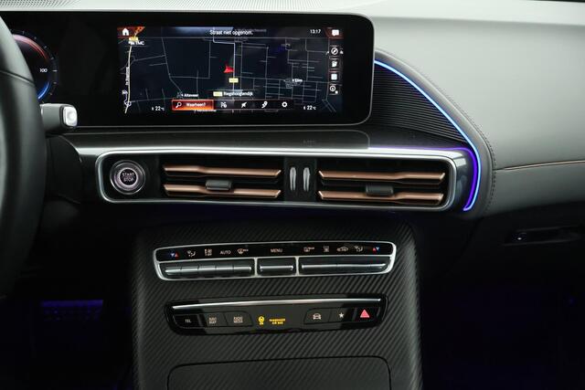 Mercedes-Benz EQC 400 408pk 4MATIC Premium Plus 80 kWh AMG-Line Schuifdak Trekhaak 360Camera Burmester Stoelverw.+Koeling Memory Leder Navigatie