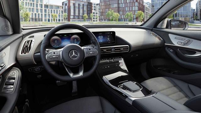 Mercedes-Benz EQC 400 4MATIC Business Solution AMG 80 kWh | Trekhaak | Burmester | Memory | Schuif/kanteldak | Achteruitrijcamera |