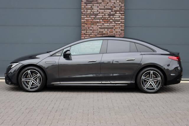 Mercedes-Benz EQE 300 AMG Line 89 kWh | Distronic | Panoramadak | Burmester | Dodehoekassistent | Memory | Warmtepomp | Camera | Rijassistentiepakket | Keyless Go |