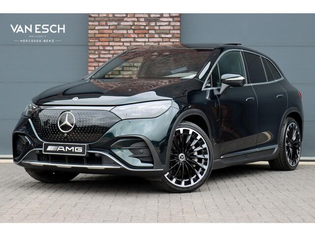 Mercedes-Benz EQE SUV 350 4MATIC AMG Line 91 kWh | ex BTW ¤65.600,- | Hyperscreen | Airmatic | Achterasbesturing | Distronic+ | Memory | Stoelventilatie | HUD | Burmester | Digital Light | Panoramadak | Surround Camera |