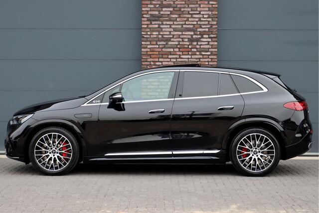Mercedes-Benz EQE SUV AMG 53 4MATIC+ 91 kWh | MBUX Hyperscreen | Airmatic | Achterasbesturing | Distronic+ | Memory | Stoelventilatie | Burmester | Digital Light | Trekhaak | HUD | Warmtepomp |