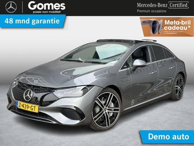 Mercedes-Benz EQE 300 Luxury Line | Panoramadak | AIRMATIC Luchtvering | DISTRONIC Afstandsassistent | Dodehoekassistent | DIGITAL LIGHT | Elektrisch Verstelbare Stoelen + Geheugen | Stoelverwarming | Stuurverwarming | Sfeerverlichting | Apple CarPlay | Android Auto | Elek