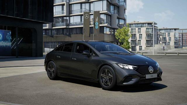 Mercedes-Benz EQE 300 AMG Line 89 kWh | Night | Panoramadak | Luchtvering | Stoelverwarming | Sfeerverlichting | Achteruitrijcamera |