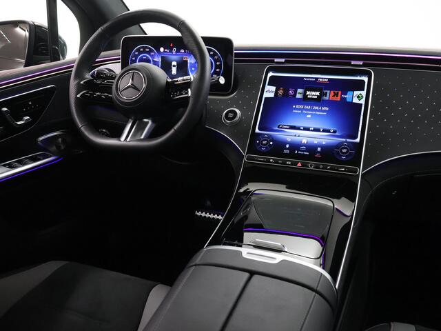 Mercedes-Benz EQE SUV 300 AMG Line 91 kWh | Achterasbesturing | Night pakket | Trekhaak | 360 camera | Burmester | 22 KW laden |