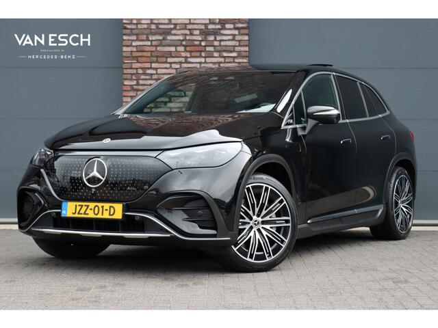 Mercedes-Benz EQE SUV 350 4MATIC AMG Line 91 kWh | Distronic+ | Panoramadak | Memory | Burmester | Digital Light | Surround Camera | 22kW | Warmtepomp | Keyless Go |