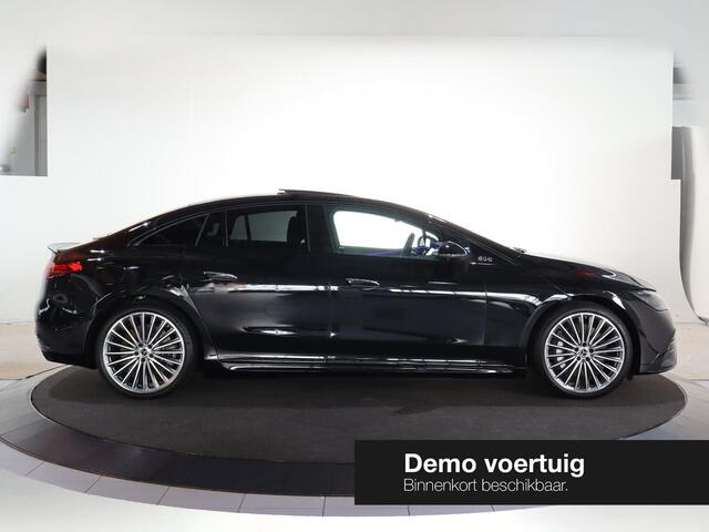 Mercedes-Benz EQE 300 Business Solution AMG 90 kWh | Panoramisch schuifdak | Burmester | AIRMATIC | MBUX augmented reality | Premium Pakket | Akoestisch comfortpakket |