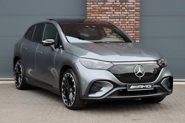 Mercedes-Benz EQE SUV 300 AMG Line Premium 91 kWh | Hyperscreen | Luchtvering | Distronic+ | Trekhaak | Verwarmd Stuurwiel | Burmester | Panoramadak | Digital Light | Surround Camera |