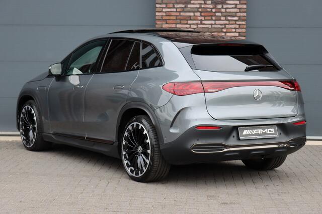 Mercedes-Benz EQE SUV 300 AMG Line Premium 91 kWh | Hyperscreen | Luchtvering | Distronic+ | Trekhaak | Verwarmd Stuurwiel | Burmester | Panoramadak | Digital Light | Surround Camera |