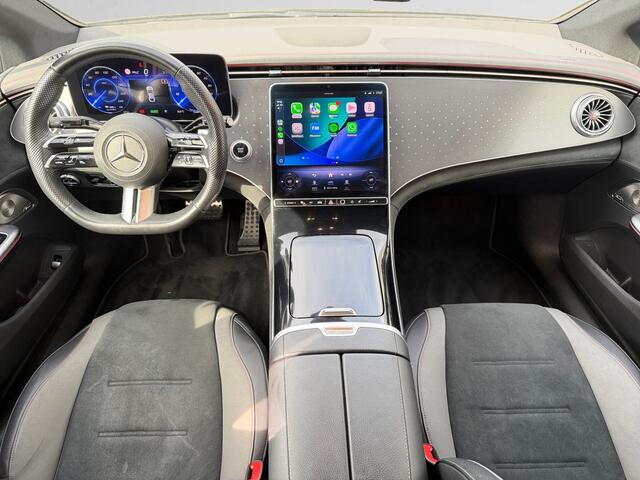 Mercedes-Benz EQE 350+ Launch Edition AMG Line 91 kWh- SOH 92%, Burmester Audio, Full Memory, Sfeerverlichting, Zitcomfort