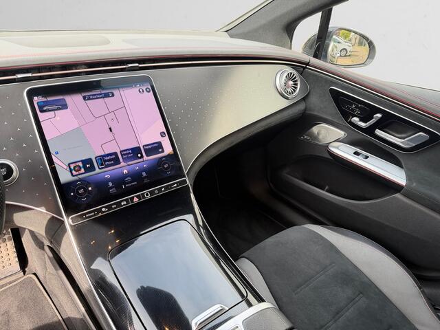 Mercedes-Benz EQE 350+ Launch Edition AMG Line 91 kWh- SOH 92%, Burmester Audio, Full Memory, Sfeerverlichting, Zitcomfort