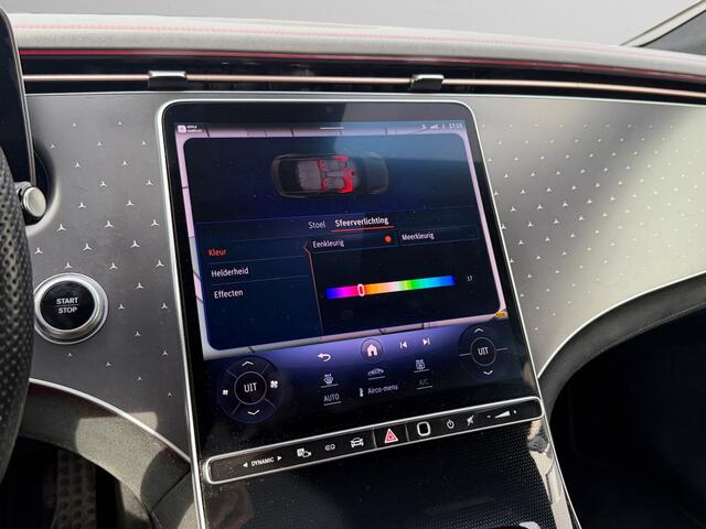 Mercedes-Benz EQE 350+ Launch Edition AMG Line 91 kWh- SOH 92%, Burmester Audio, Full Memory, Sfeerverlichting, Zitcomfort