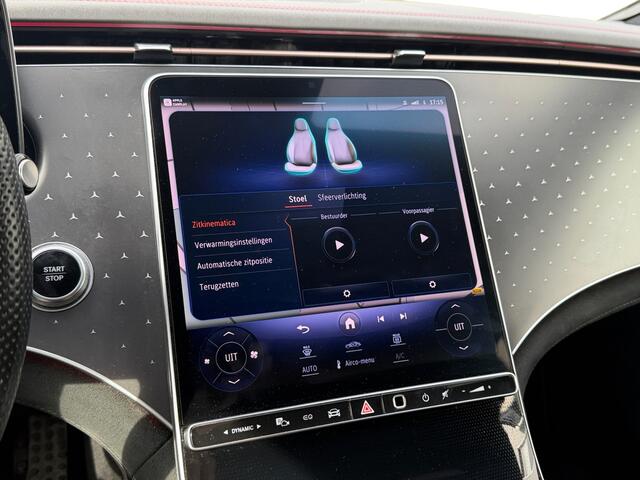Mercedes-Benz EQE 350+ Launch Edition AMG Line 91 kWh- SOH 92%, Burmester Audio, Full Memory, Sfeerverlichting, Zitcomfort
