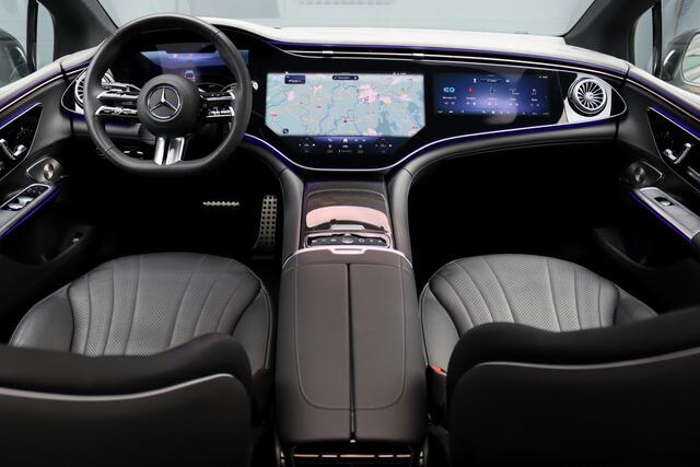 Mercedes-Benz EQE 350 AMG Line Premium+ 89 kWh | Hyperscreen | Distronic+ | Carbon | Burmester | Digital Light | HUD | Panoramadak | Surround Camera | Warmtepomp |