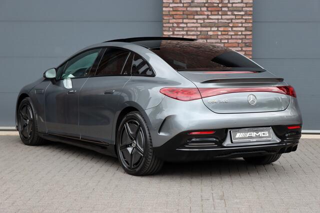 Mercedes-Benz EQE 350 AMG Line Premium+ 89 kWh | Hyperscreen | Distronic+ | Carbon | Burmester | Digital Light | HUD | Panoramadak | Surround Camera | Warmtepomp |