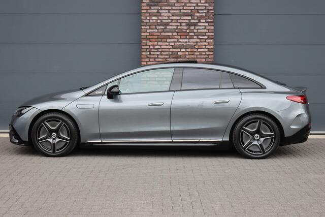 Mercedes-Benz EQE 350 AMG Line Premium+ 89 kWh | Hyperscreen | Distronic+ | Carbon | Burmester | Digital Light | HUD | Panoramadak | Surround Camera | Warmtepomp |