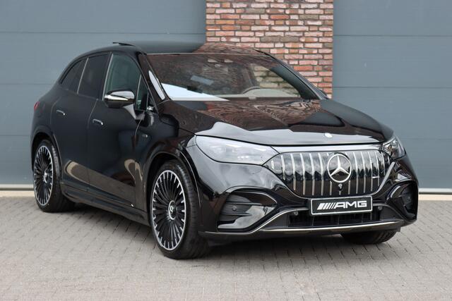 Mercedes-Benz EQE SUV AMG 43 4MATIC Premium+ 91 kWh | Keramisch | Achterasbesturing | Hypescreen | Luchtvering | Distronic+ | Stoelventilatie | Nappa Leder | Burmester | HUD | Verwarmd Stuurwiel |