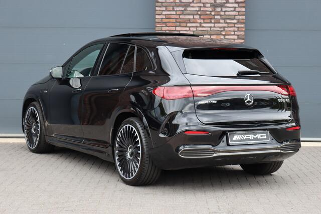 Mercedes-Benz EQE SUV AMG 43 4MATIC Premium+ 91 kWh | Keramisch | Achterasbesturing | Hypescreen | Luchtvering | Distronic+ | Stoelventilatie | Nappa Leder | Burmester | HUD | Verwarmd Stuurwiel |