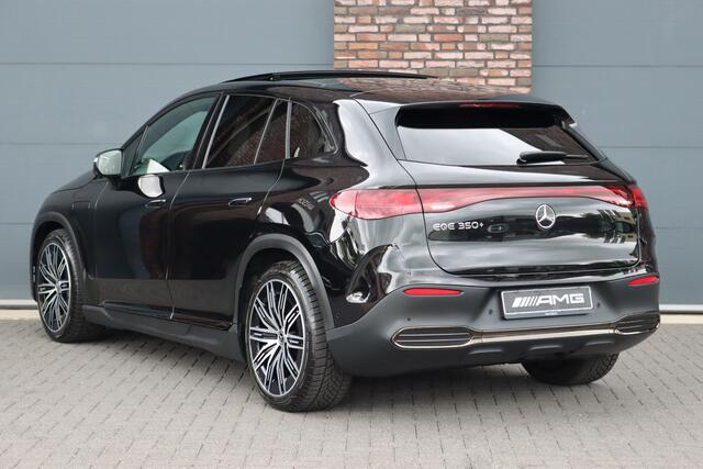 Mercedes-Benz EQE SUV 350+ AMG Line 96 kWh | Airmatic | Hyperscreen | Achterasbesturing | Distronic+ | Massage | Trekhaak | Burmester | HUD | Stoelventilatie | Verwarmd Stuurwiel | Digital Light | Leder | 22kW |
