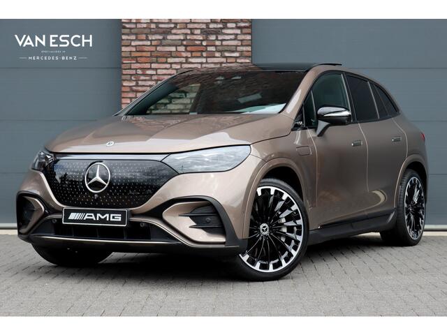 Mercedes-Benz EQE SUV 350 4MATIC AMG Line 91 kWh | Hyperscreen | Luchtvering | Achterasbesturing | Distronic+ | Burmester | HUD | Verwarmd Stuurwiel | Trekhaak | Digital Light |
