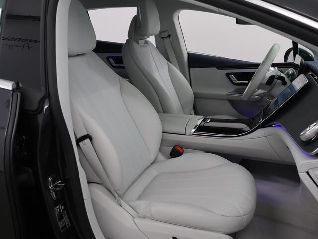 Mercedes-Benz EQE 350+ Luxury Line 91 kWh | Beige interieur | Burmester | Achterasbesturing | Stoelverwarming | Achteruitrijcamera |