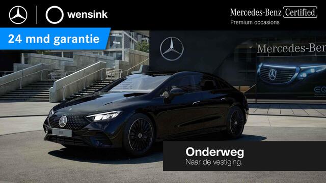 Mercedes-Benz EQE 300 AMG Line 89 kWh | Night | Burmester | Luchtvering | 21" lichtmetalen velgen |
