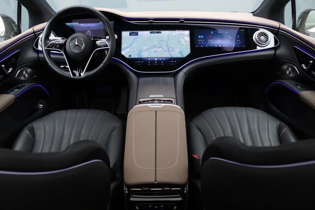 Mercedes-Benz EQS 450+ AMG Line 108 kWh | ex. BTW ¤55.500,- | Hyperscreen | Achterasbesturing | Airmatic | Distronic+ | Massage | Burmester | Digital Light | HUD | Stoelventilatie | Verwarmd Stuurwiel |