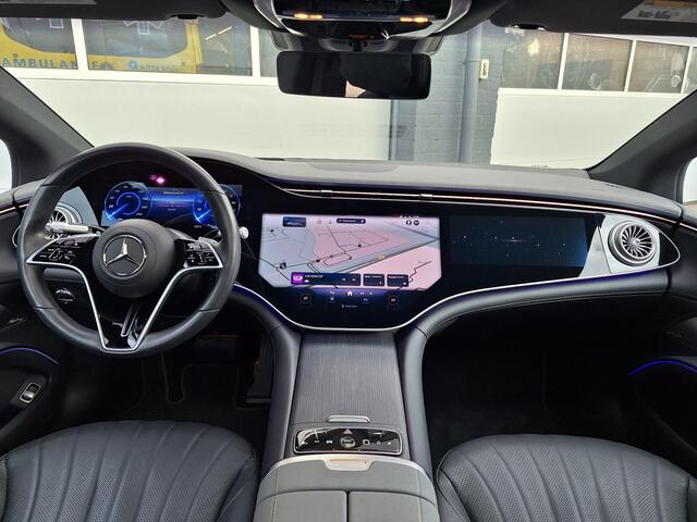 Mercedes-Benz EQS 450+ AMG Line | Panoramadak | Premium+ | MBUX Hyperscreen | Achterasbesturing | Massage stoelen| Night pakket | Burmester | Head-up Display | 360° Camera | Digital light | Memory pakket | Keyless-GO | Elektrische achterklep