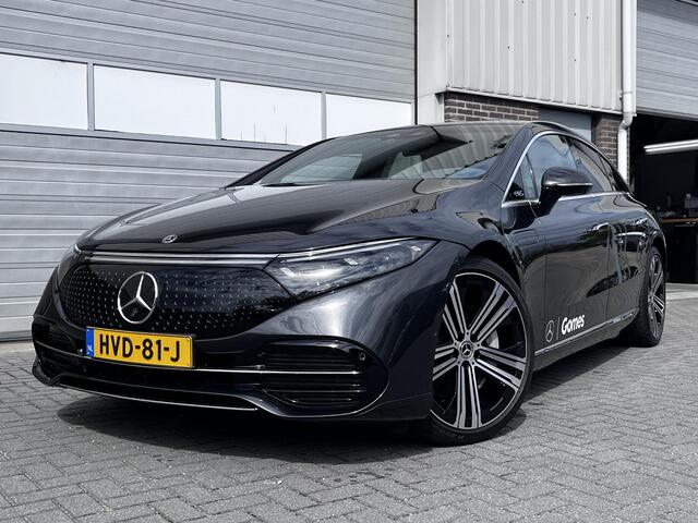Mercedes-Benz EQS 450+ Luxury Line | MANUFAKTUR Interieur Pakket | Premium Plus Pakket | Rijassistentiepakket Plus | Panoramadak | HYPERSCREEN | 360° Camera | AIRMATIC Luchtvering | Achterasbesturing | DIGITAL LIGHT | Head-up Display | Burmester Surround Sound | Elektrisc
