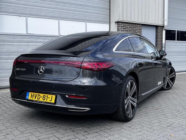 Mercedes-Benz EQS 450+ Luxury Line | MANUFAKTUR Interieur Pakket | Premium Plus Pakket | Rijassistentiepakket Plus | Panoramadak | HYPERSCREEN | 360° Camera | AIRMATIC Luchtvering | Achterasbesturing | DIGITAL LIGHT | Head-up Display | Burmester Surround Sound | Elektrisc