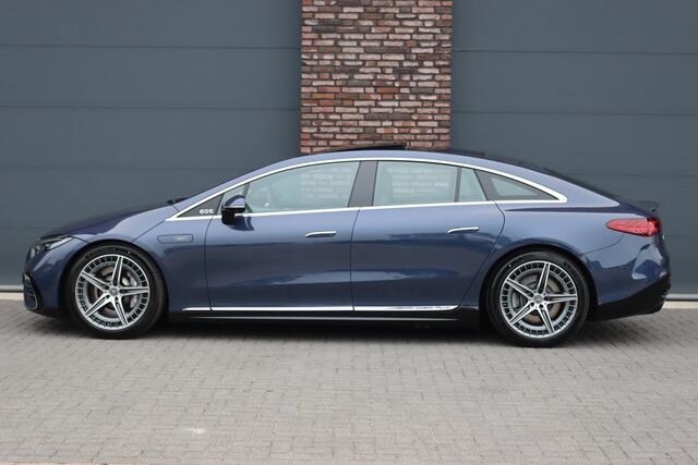 Mercedes-Benz EQS AMG 53 4MATIC+ 108 kWh | 658pk | Hyperscreen | Airmatic | Achterasbesturing | Comfortpakket Plus | MBUX Table | Distronic+ | HID | Soft-Close | Stoelventilatie V+A |