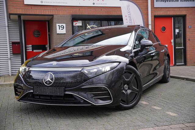 Mercedes-Benz EQS 450+ AMG Line 108 kWh / BTW / Pano / Garantie tm 2029 / Achteras besturing / Massage / Burmeister /