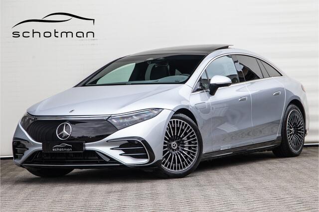 Mercedes-Benz EQS 580 4MATIC AMG Premium Plus, Massage, Hyperscreen, Achterasbesturing, 524 pk