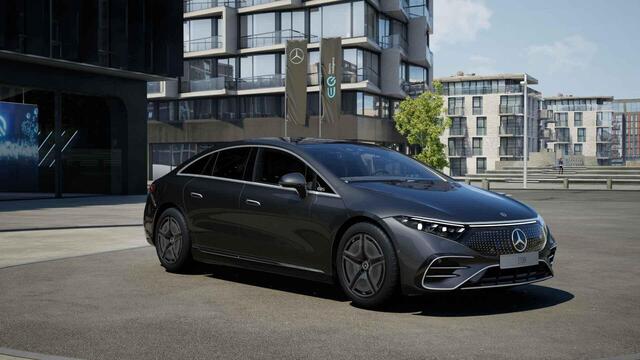 Mercedes-Benz EQS 350 AMG Line 90 kWh | Panoramadak | Memory | 20" lichtmetalen velgen | Burmester | Digital Light |