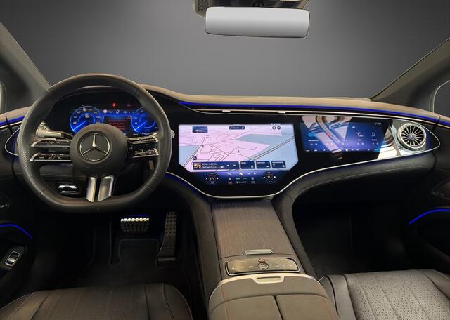 Mercedes-Benz EQS 450+ AMG Line 360 PK Burmester Hyperscreen Panoramadak Distronic Stoelkoeling 360 Camera