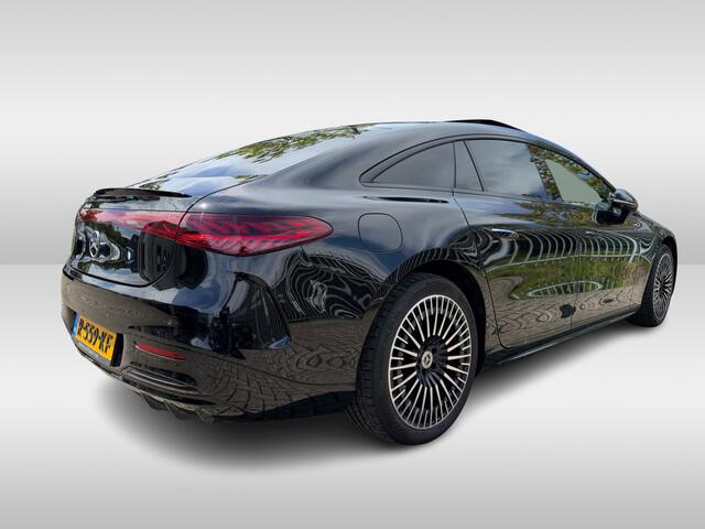 Mercedes-Benz EQS 450+ AMG Line 108 kWh / Achterasbesturing / Panoramadak / Head-up / 360Camera / Luchtvering / Burmester / 20'' / Stoelventilatie / Stoel+Stuurverwarming / Dodehoek / DAB / ACC