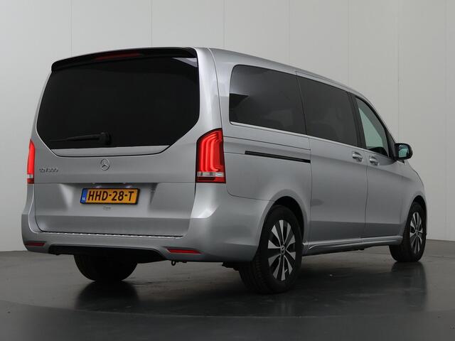 Mercedes-Benz EQV 300 90 kWh | L2 | AVANTGARDE | 6-ZITS | LED VERLICHTING | NAVIGATIE | METALLIC | MBUX | SPIEGEL PAKKET | STOELVERWARMING | LEREN BEKLEDING | DODEHOEKASSISTENT | CRUISE CONTROL | CLIMATE CONTROL