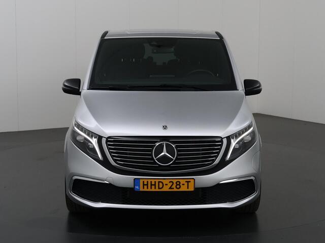 Mercedes-Benz EQV 300 90 kWh | L2 | AVANTGARDE | 6-ZITS | LED VERLICHTING | NAVIGATIE | METALLIC | MBUX | SPIEGEL PAKKET | STOELVERWARMING | LEREN BEKLEDING | DODEHOEKASSISTENT | CRUISE CONTROL | CLIMATE CONTROL