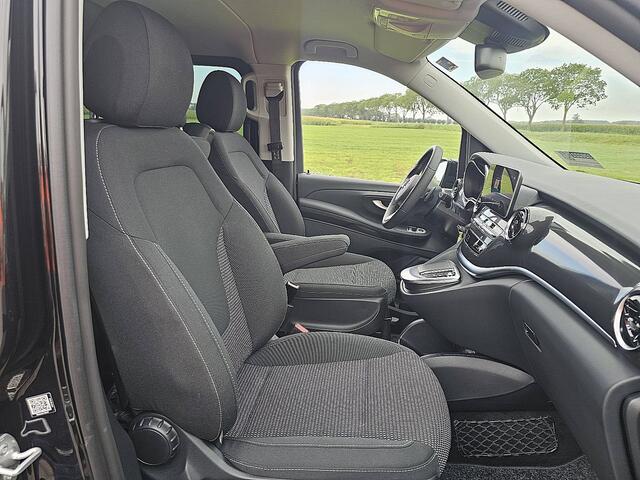 Mercedes-Benz EQV 300 L3 90 kWh 8-Persoons Mbux + Navi Elektrische-Zijdeuren LED Bumpers-Kleur!