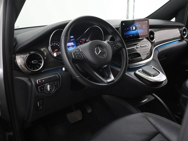 Mercedes-Benz EQV 300 L2 | BUSINESS SOLUTION | 7-PERSOONS | BURMESTER | 2X ZIJSCHUIFDEUR | RIJASSISTENTIE PAKKET | SPIEGEL PAKKET | LEDEREN BEKLEDING | 360 CAMERA RONDOM | STOELVERWARMING