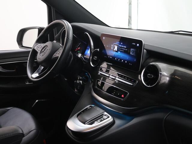 Mercedes-Benz EQV 300 L2 | BUSINESS SOLUTION | 7-PERSOONS | BURMESTER | 2X ZIJSCHUIFDEUR | RIJASSISTENTIE PAKKET | SPIEGEL PAKKET | LEDEREN BEKLEDING | 360 CAMERA RONDOM | STOELVERWARMING