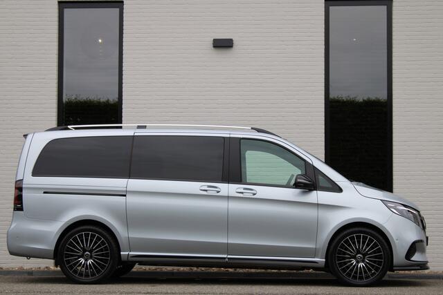 Mercedes-Benz EQV 300 L2 / AMG / Luchtvering / Dubbele Cabine / Black Edition / 360 Camera / Vol Opties / NIEUWSTAAT