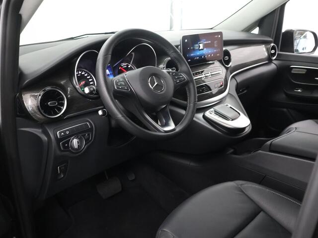 Mercedes-Benz EQV 300 L2 90 kWh | 8 Persoons | Line Avantgarde | Luchtvering | Navigatie | Carplay | Dodehoekwaarschuwing | Parkeercamera 360 Graden | Led Verlichting | Certified*