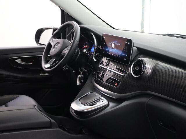 Mercedes-Benz EQV 300 L2 90 kWh | 8 Persoons | Line Avantgarde | Luchtvering | Navigatie | Carplay | Dodehoekwaarschuwing | Parkeercamera 360 Graden | Led Verlichting | Certified*